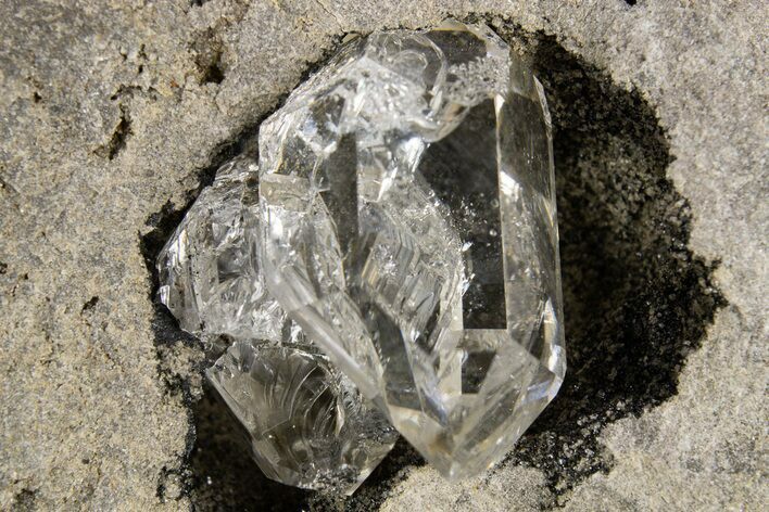 Herkimer Diamonds in Matrix - The Ace of Diamonds Mine, New York #324492